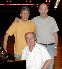 During recordings of Perto do Coração CD (Nelson Ayres)  São Paulo, September 2001