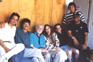 Durante gravação do CD" Paraíso" - Gerry Mulligan - Nova Iorque- Julho 1993